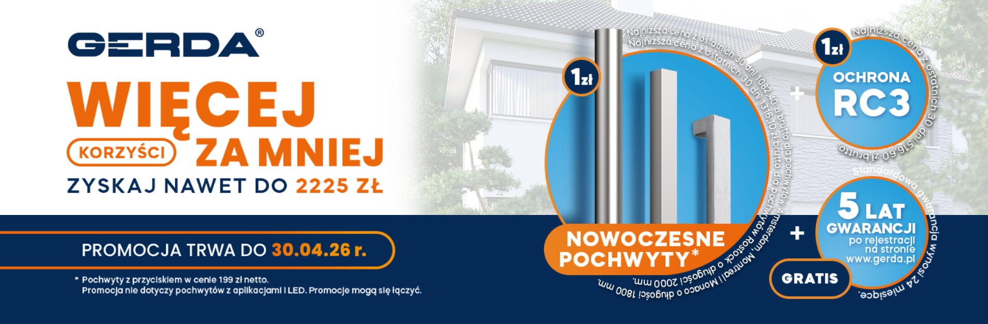 GERDA PROMOCJA NA DRZWI DO DOMÓW